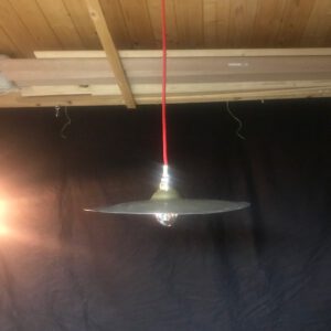 vintage bekken hanglamp