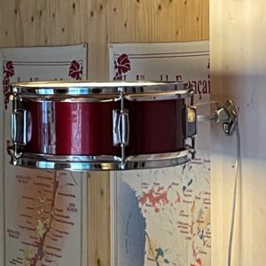 originele wijn rode drum wandlamp