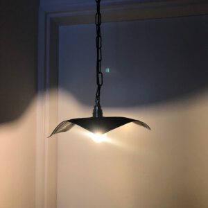 Vinyl hanglamp grijs