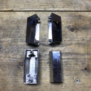 Set gebruikte stalen tom lugs