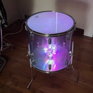Bijzet drum tafel met ingebouwde disco verlichting
