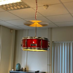 Hooded drum hanglamp