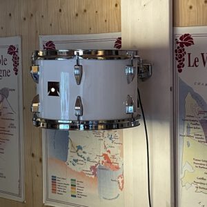 witte tama drum wandlamp