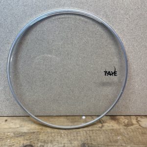 12” clear Taye drumvel