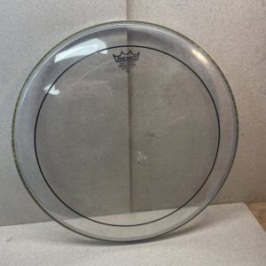 Bassdrum vel Remo weather king pin stripe.