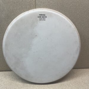 12” coated Remo drumvel