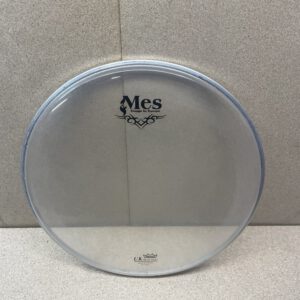 12” clear Mes drumvel