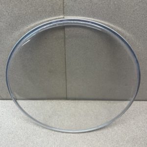 12” clear drumvel