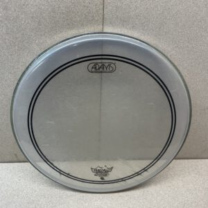 14” pinstripe Remo weather king drum vel
