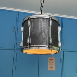 Industrial hang drumlamp